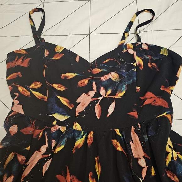 Torrid Size 3 Black Print Dress - Sleeveless - Picture 2 of 5